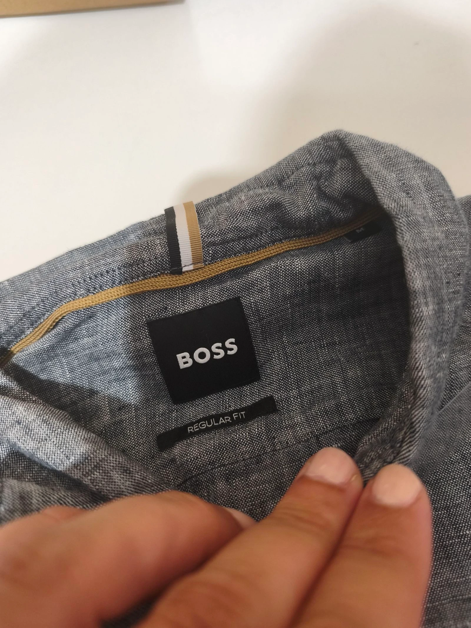 Boss linnen overhemd maat M – photo 3
